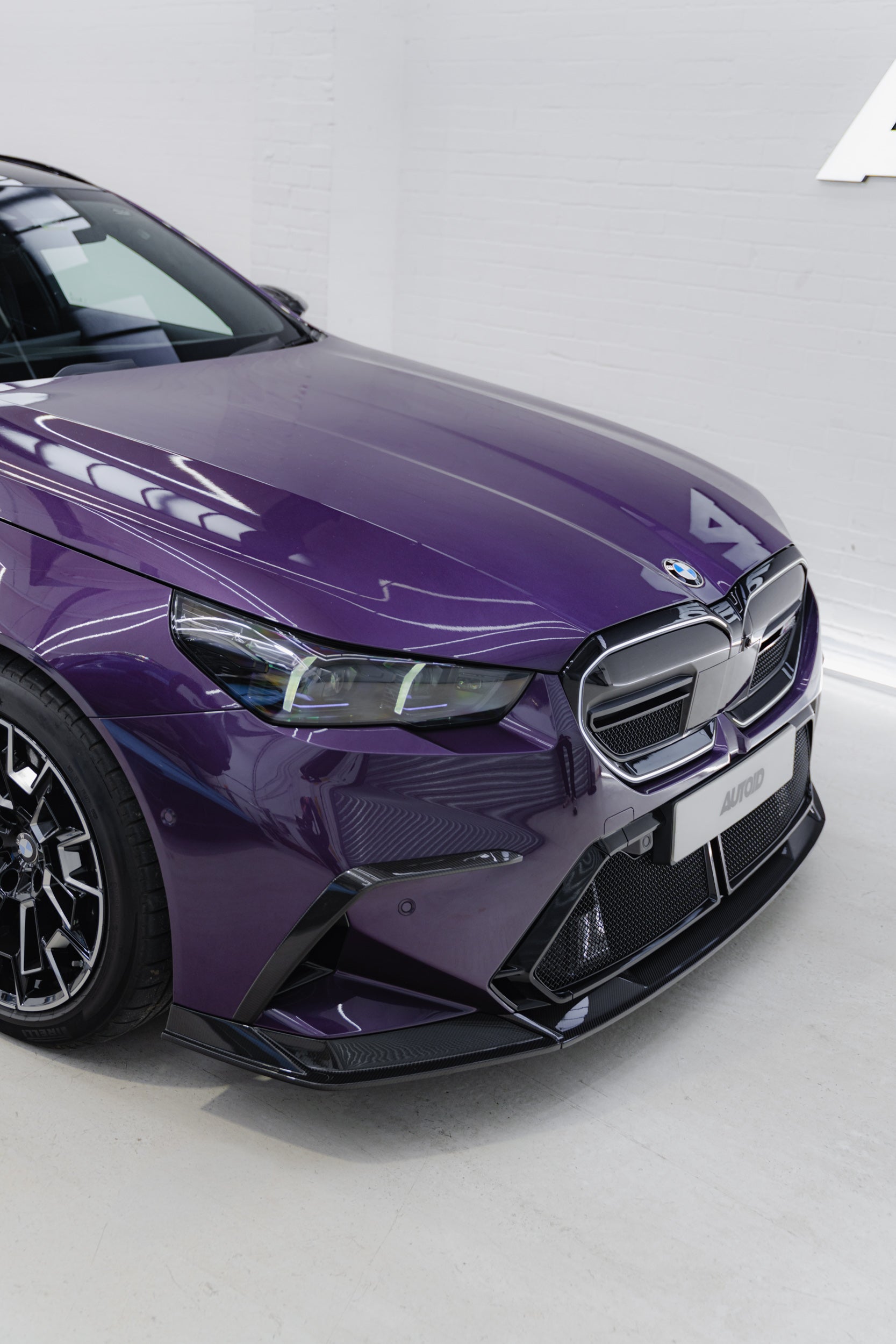 BMW M5 G90 G99 Pre-Preg Carbon Fibre PR-1 Front Lip by TRE