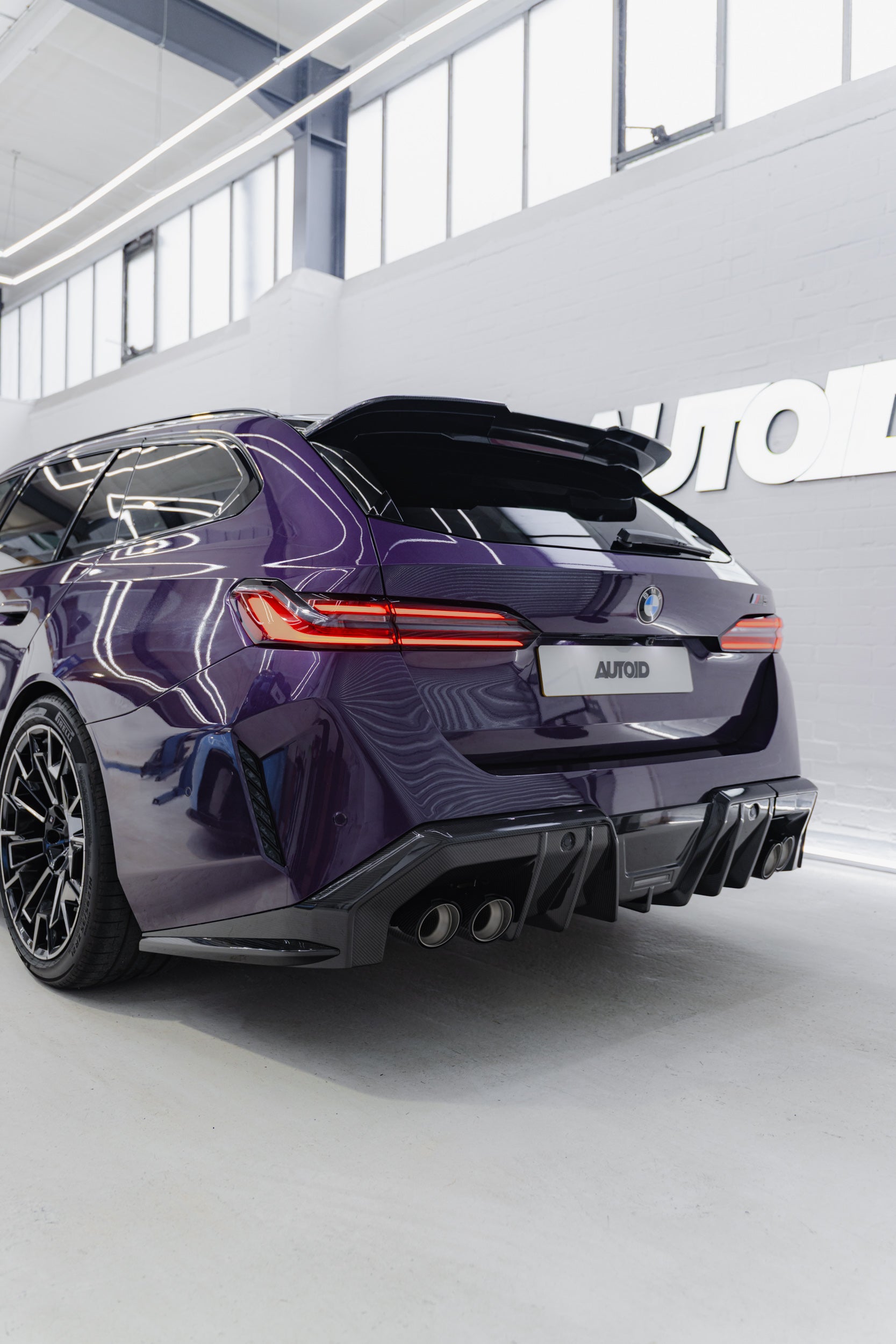 BMW M5 G99 Touring & G61 5 Series Pre-Preg Carbon Fibre PR-1 Rear Spoiler by TRE