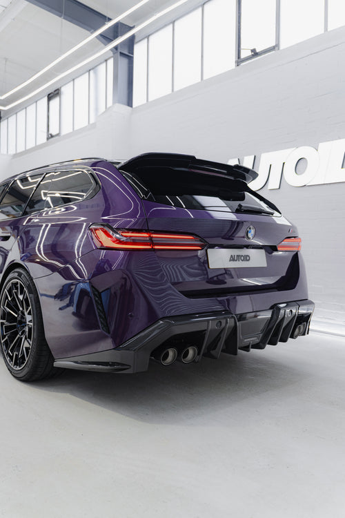TRE BMW M5 G99 Touring & G61 5 Series Pre-Preg Carbon Fibre PR-1 Rear Spoiler by TRE  Rear Spoilers  AUTOID  