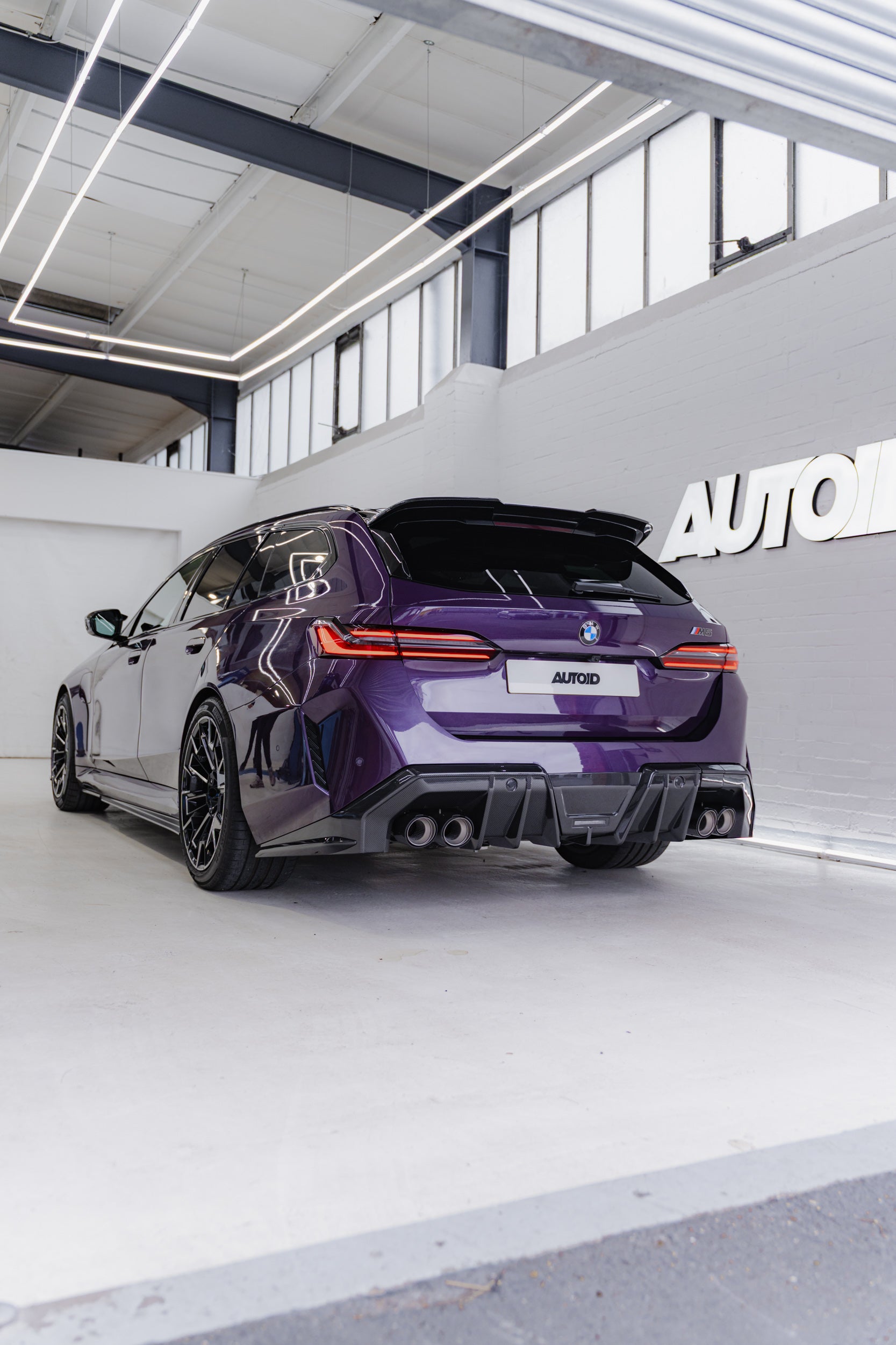 TRE BMW M5 G99 Touring & G61 5 Series Pre-Preg Carbon Fibre PR-1 Rear Spoiler by TRE  Rear Spoilers  AUTOID  