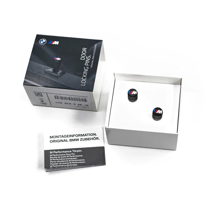Genuine BMW M Performance Door Pin Set, Interior, BMW M Performance - AUTOID | Premium Automotive Accessories