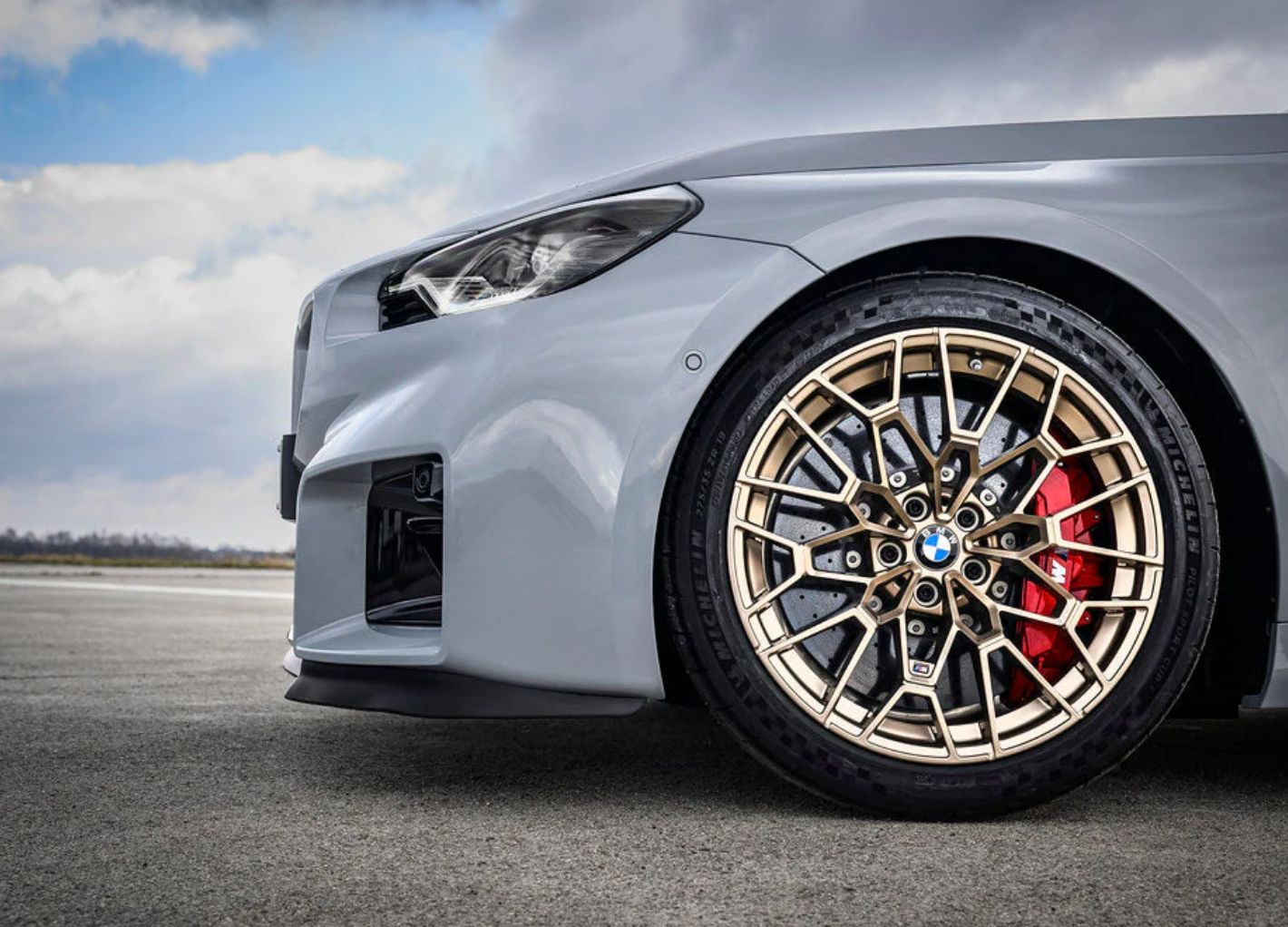 BMW M Performance BMW M2 G87 Genuine M Performance CS OEM Front Splitter  Front Lips & Splitters  AUTOID®  