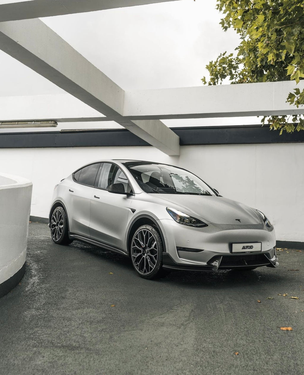 Tesla Model Y Pre-Preg Carbon Fibre Front Splitter by Adro (2020+), Front Lips & Splitters, Adro - AUTOID | Premium Automotive Accessories