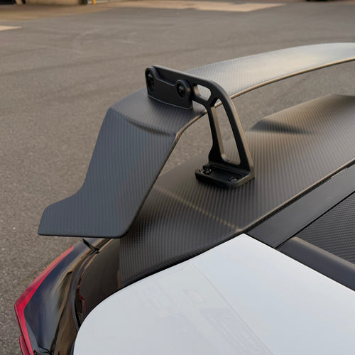 Yaris GR Carbon Fibre Spoiler & Base Panel Full Assembly by AP - AUTOID® - Rear Spoilers - Automotive Passion
