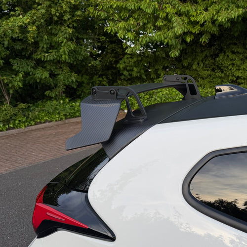 Yaris GR Carbon Fibre Spoiler & Base Panel Full Assembly by AP - AUTOID® - Rear Spoilers - Automotive Passion