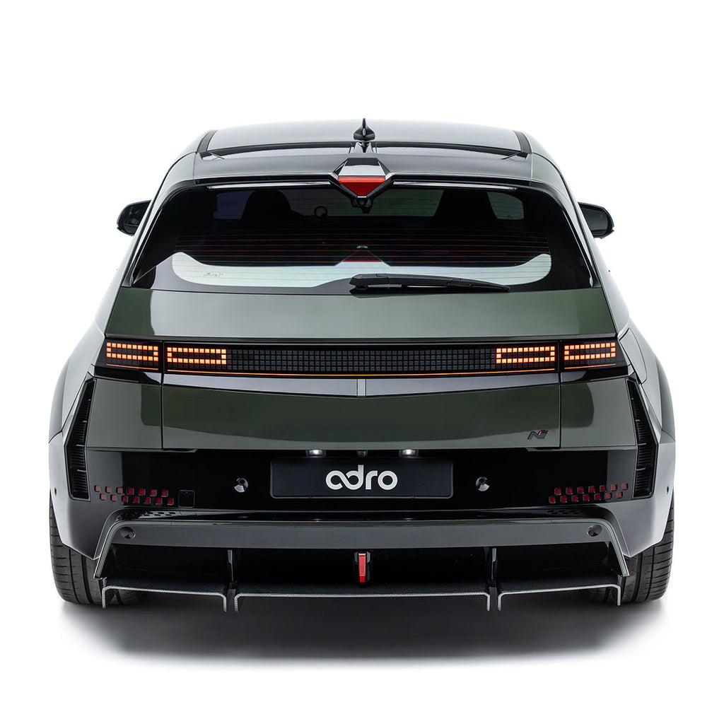 Hyundai Ioniq 5 N Carbon Fiber Rear Diffuser by Adro - AUTOID® - Rear Diffusers - Adro