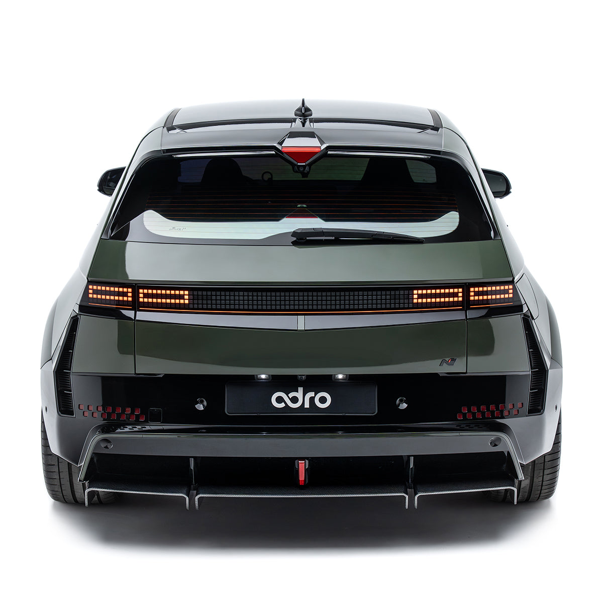 Hyundai Ioniq 5 N Carbon Fiber Rear Diffuser by Adro - AUTOID® - Rear Diffusers - Adro