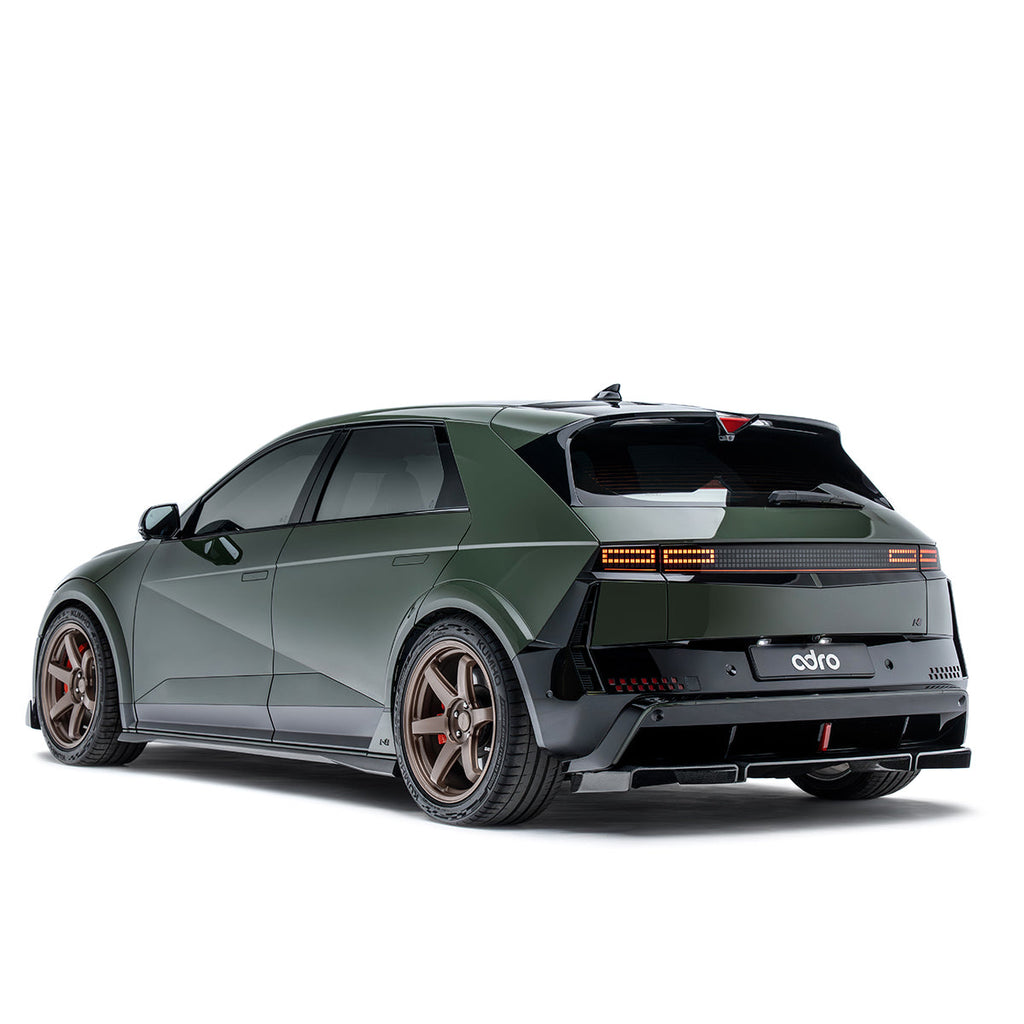 Hyundai Ioniq 5 N Carbon Fiber Rear Diffuser by Adro - AUTOID® - Rear Diffusers - Adro