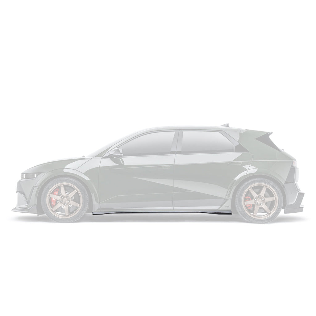 Hyundai Ioniq 5 N Carbon Fiber Side Skirts by Adro - AUTOID® - Side Skirts & Winglets - Adro