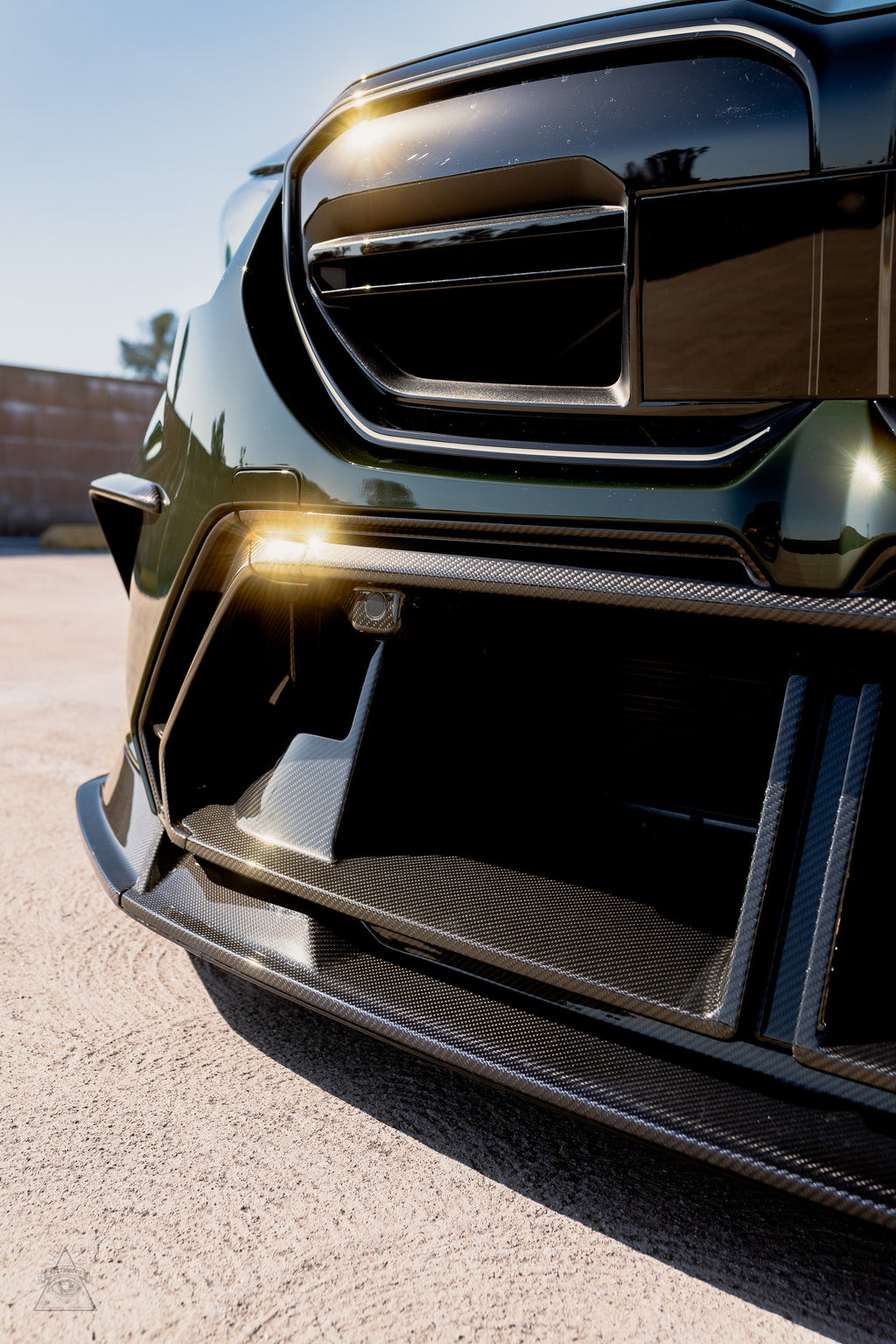 TRE BMW M5 G90 G99 Pre-Preg Carbon Fibre PR-1 Front Lip by TRE  Front Lips & Splitters  AUTOID®  