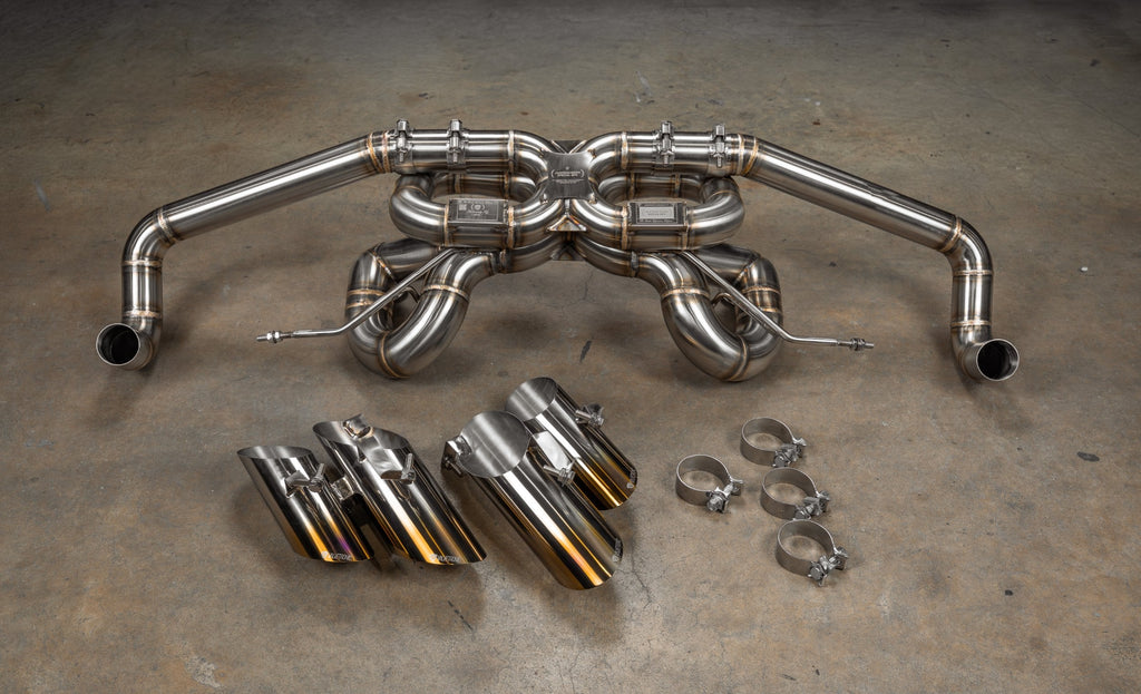 Lamborghini Huracán LP580/LP610 True F1 & Valved Exhaust System by Valvetronic