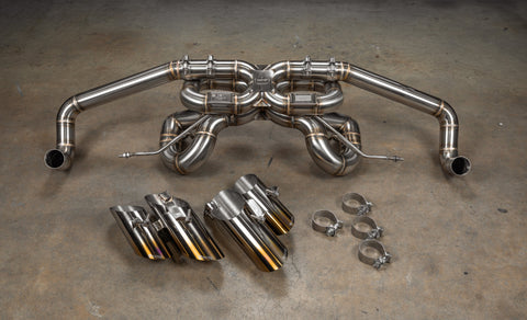 Lamborghini Huracán LP580/LP610 True F1 & Valved Exhaust System by Valvetronic