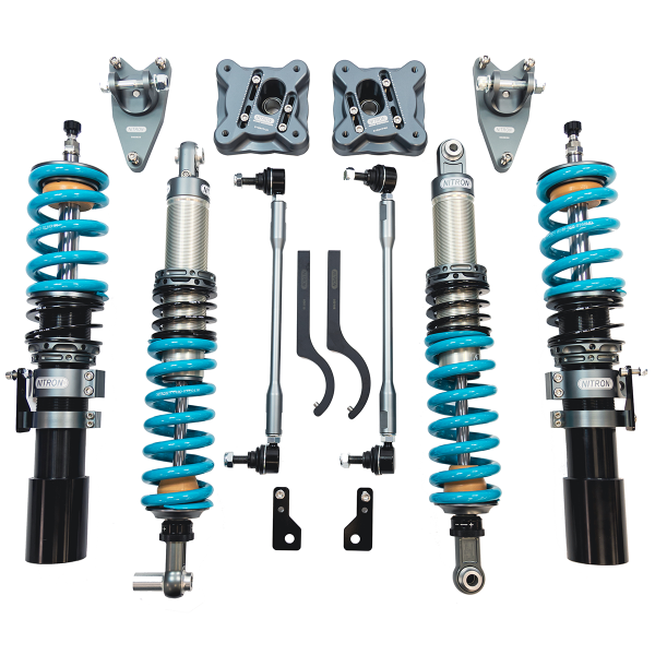 Toyota Supra Mk5 R1 Nitron Coilover Suspension Kit with Front Lift