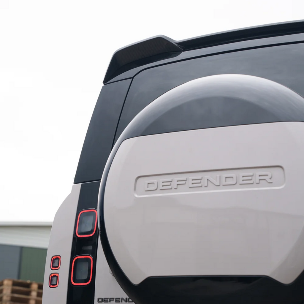 Land Rover Defender L663 90 / 110 / 130 Pre-Preg Carbon Fibre Rear Spoiler by CT Design (2020+)