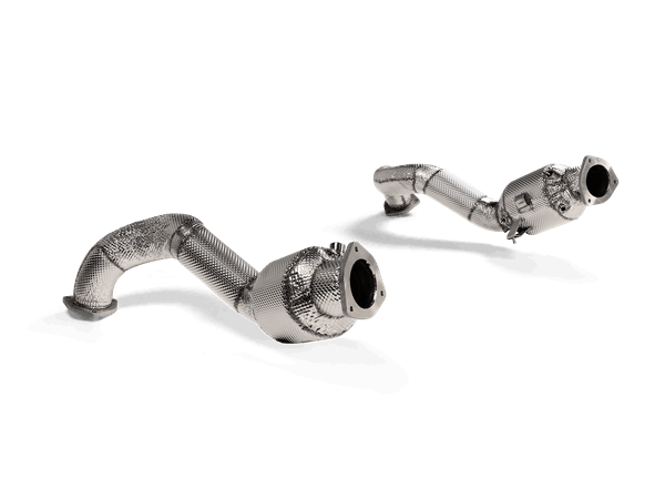 Akrapovic Porsche 718 Cayman GT4 RS & Spyder RS Link Pipe Set by Akrapovic  Exhaust System  AUTOID®  