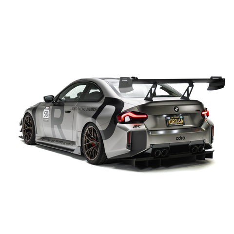 BMW G87 M2 AT-M3 Motorsport Wing HD Edition gurney flap detail - AUTOID® - Adro