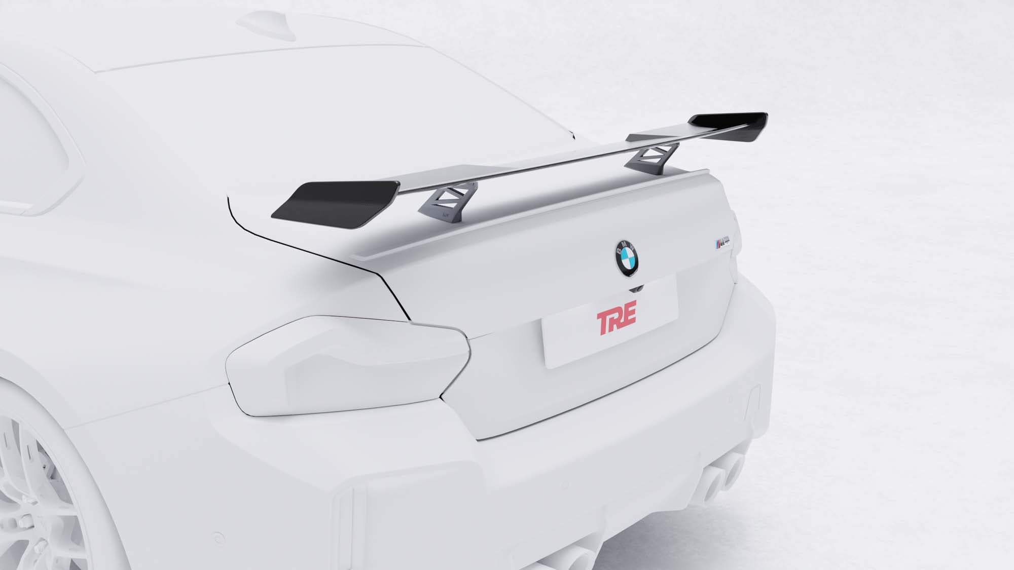 BMW G87 M2 TR87 Carbon Fibre Rear Wing by TRE (2023+, G87), Rear Wings, TRE - AUTOID | Premium Automotive Accessories