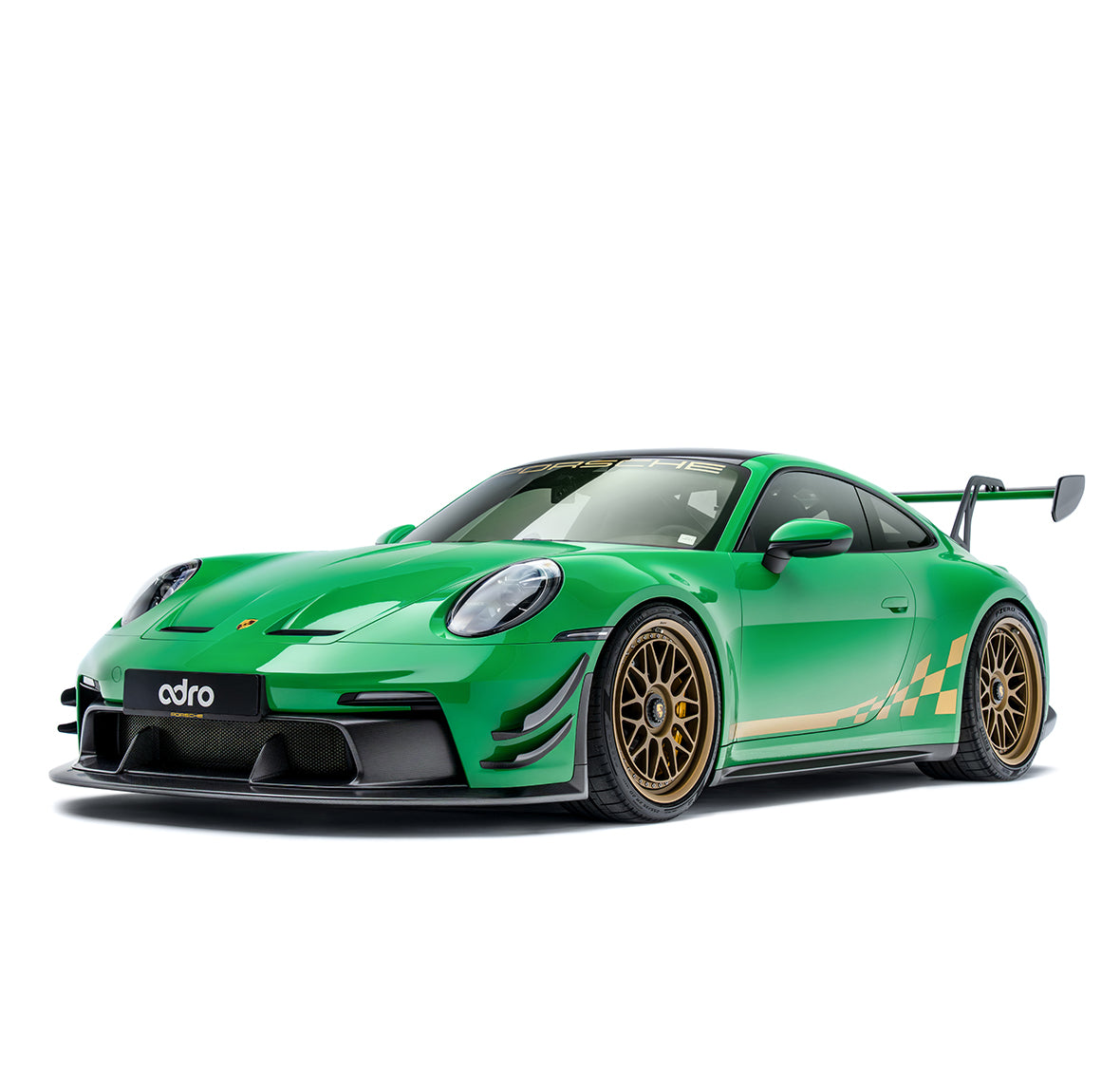 Porsche 992.1 GT3 Prepreg Race Canards by Adro - AUTOID® - Canards & Winglets - Adro