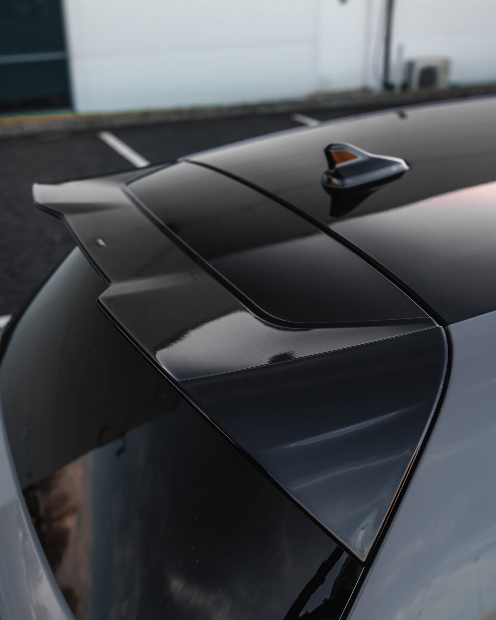 VW Golf GTD & GTE, Golf GTI & Golf R Mk8 EVO-1 Gloss Black Rear Spoiler by ZAERO (2020+), Rear Spoilers, Zaero Design - AUTOID | Premium Automotive Accessories