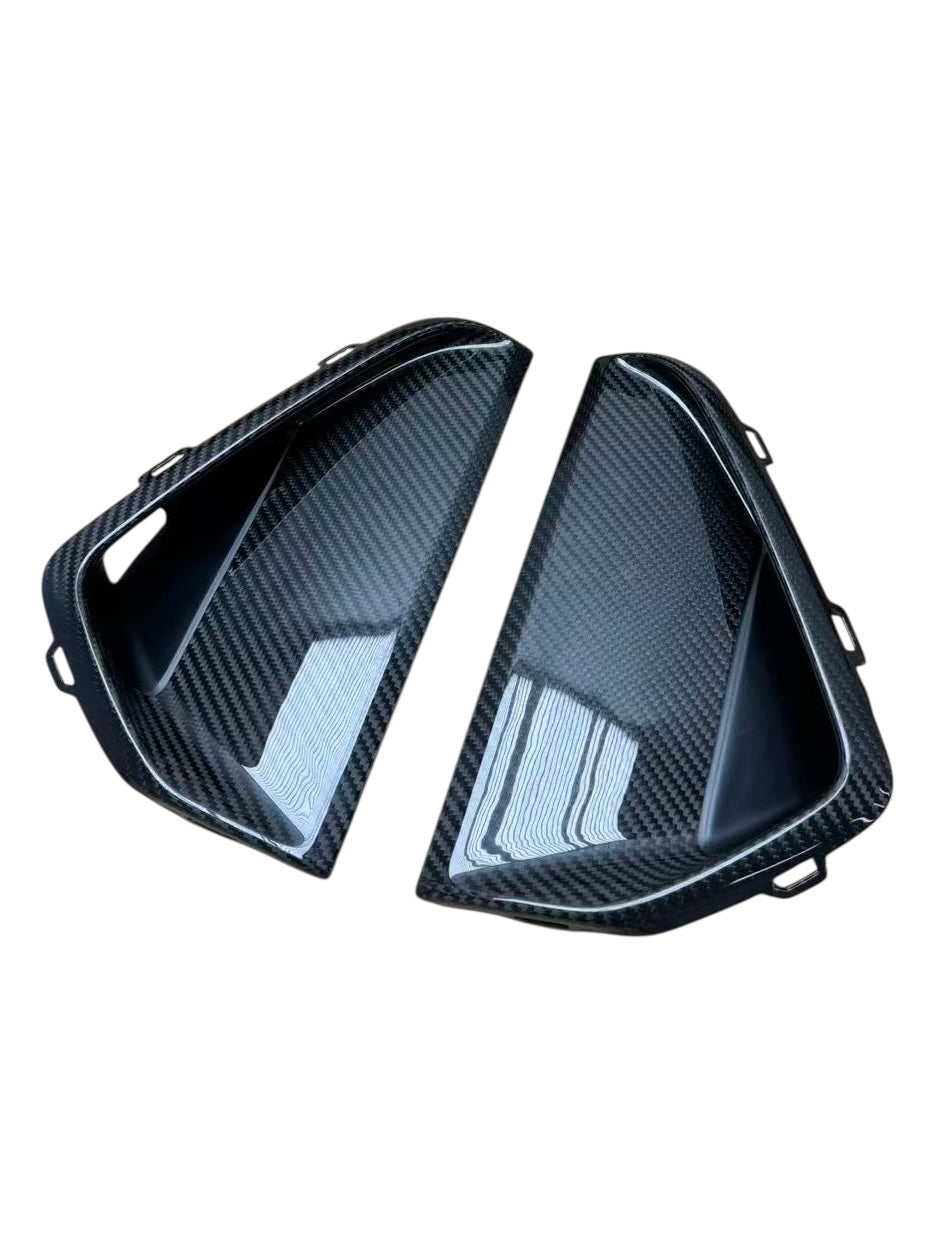 Audi RS3 8Y LCI Carbon Front Bumper Insert Replacements product shot