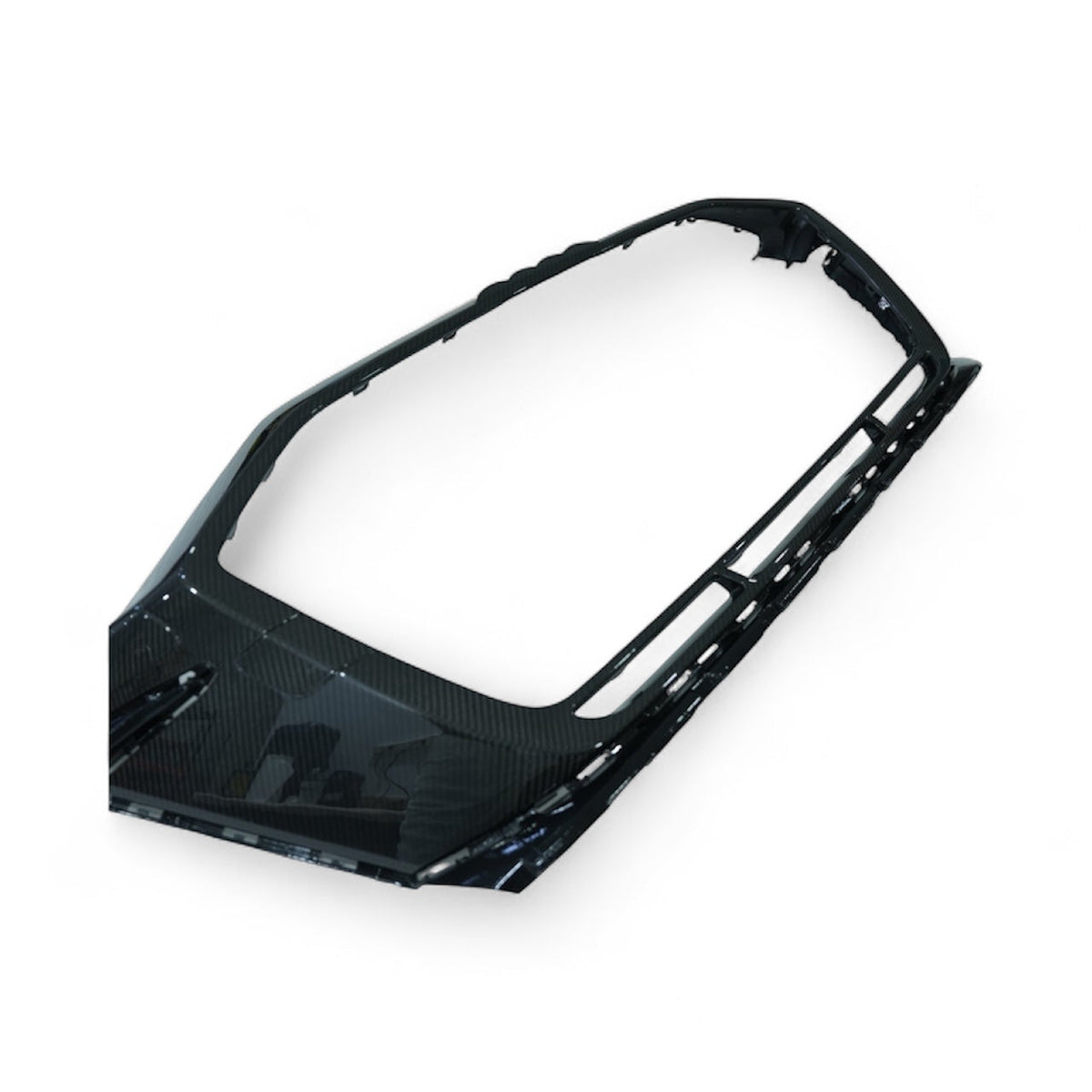 Audi RS3 8Y LCI Carbon Front Grille Surround — side profile