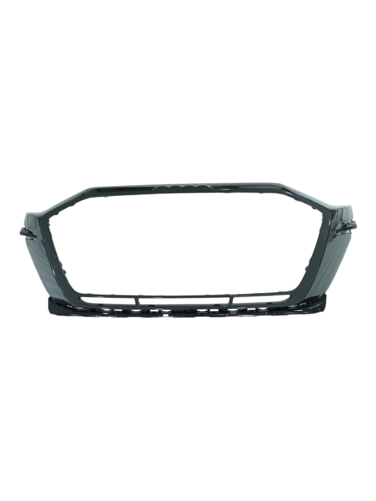 Audi RS3 8Y LCI Carbon Front Grille Surround — studio product shot