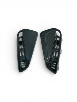 Audi RS3 8Y LCI Carbon Rear Bumper Insert Replacements — angle detail