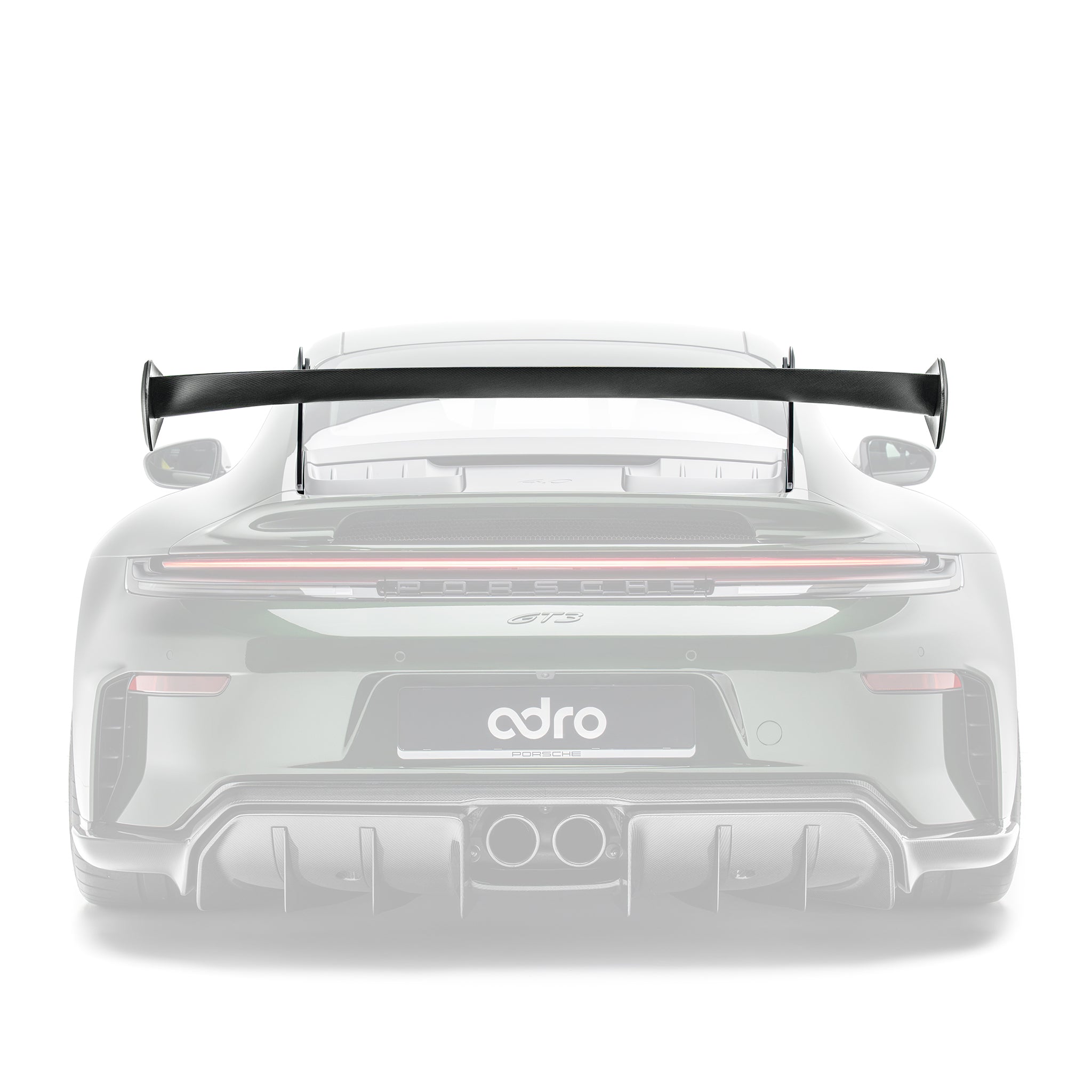 Porsche 992.2 / 992.1 GT3 AT-P2 Swan Neck Wing by Adro - AUTOID® - Rear Wings - Adro