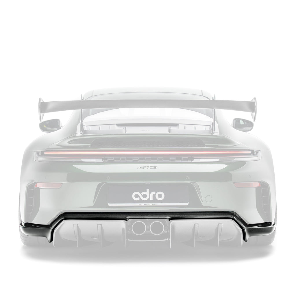 Porsche 992.2 GT3 Prepreg Carbon Fibre Rear Apron Panel by Adro - AUTOID® - Rear Diffusers - Adro