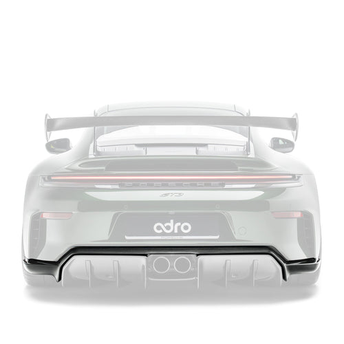Porsche 992.2 GT3 Prepreg Carbon Fibre Rear Apron Panel by Adro - AUTOID® - Rear Diffusers - Adro