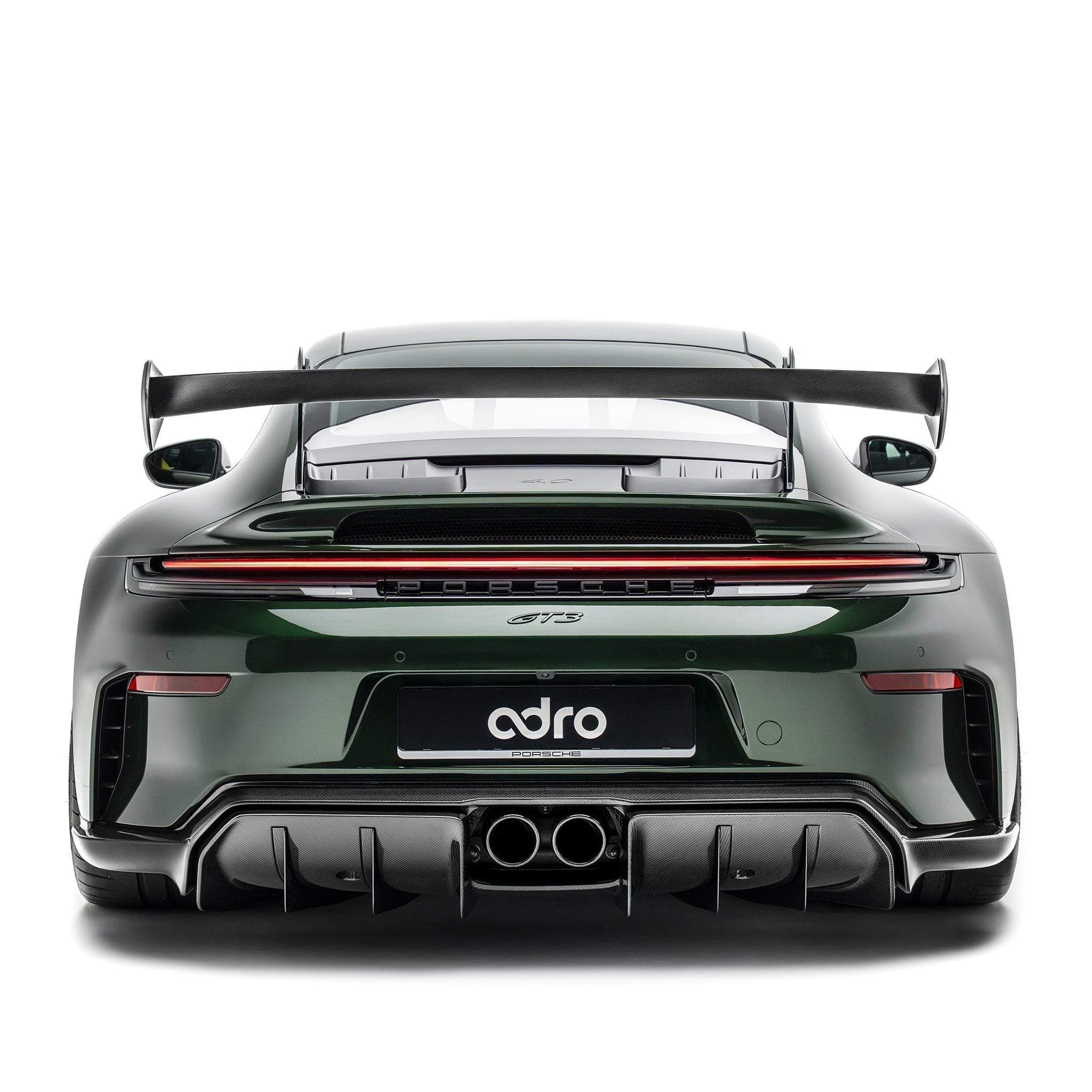 Porsche 992.2 GT3 Prepreg Carbon Fibre Rear Apron Panel by Adro - AUTOID® - Rear Diffusers - Adro
