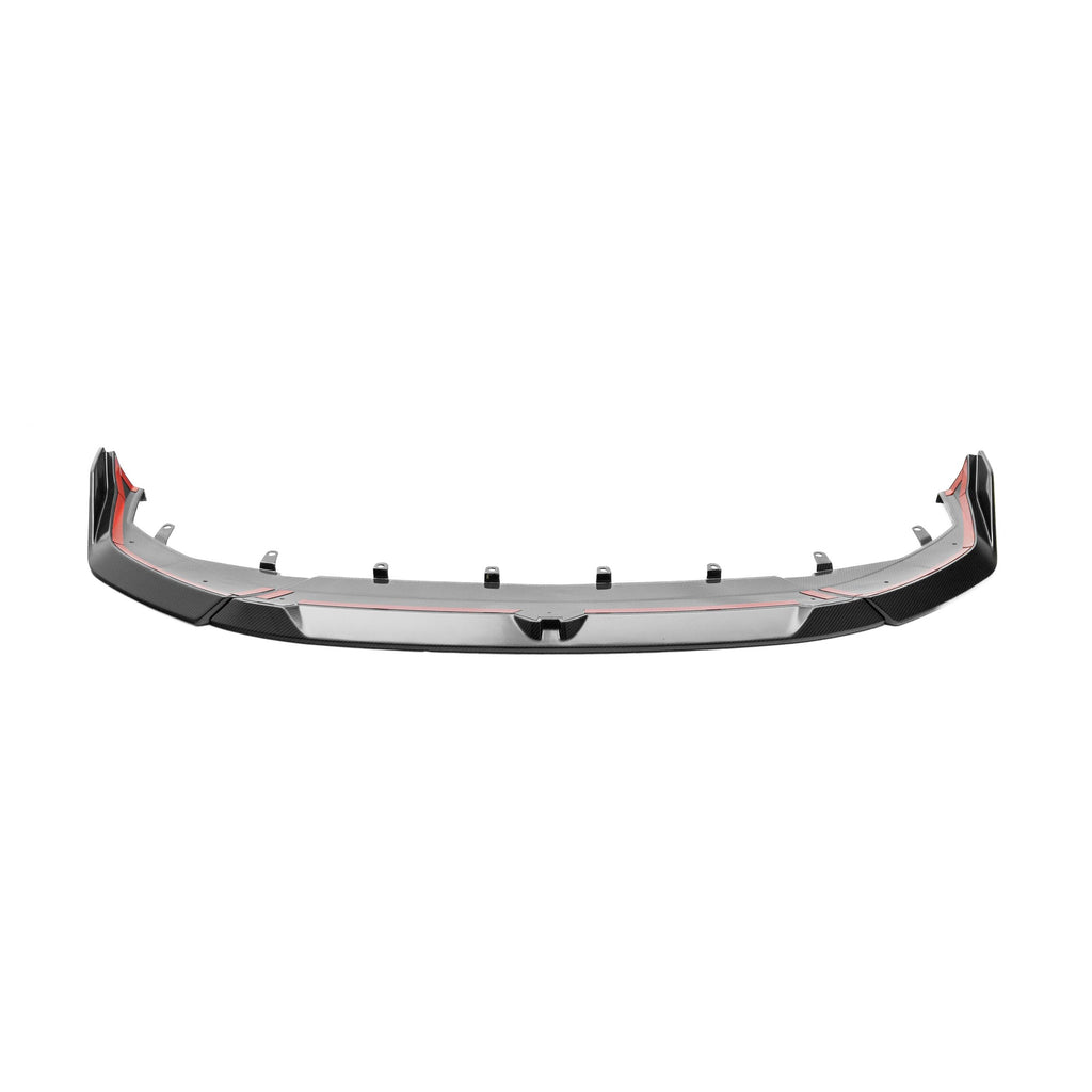 Front of BMW 1 Series F70 & 2 Series F74 Pre-Preg Carbon Fibre Front Splitter 