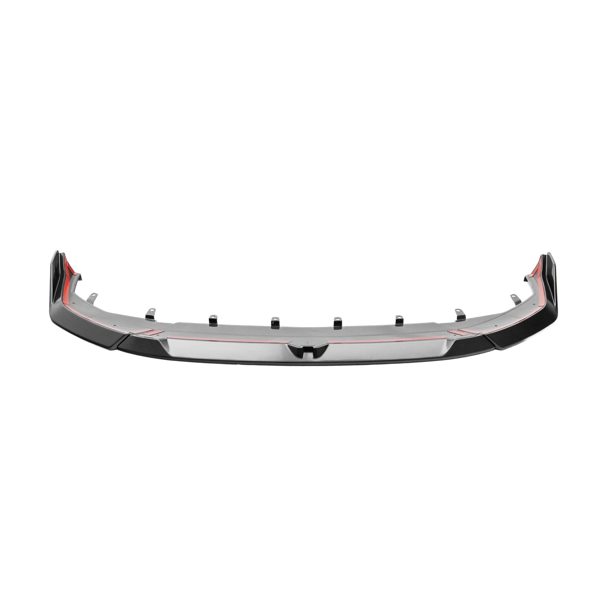 Front of BMW 1 Series F70 & 2 Series F74 Pre-Preg Carbon Fibre Front Splitter 