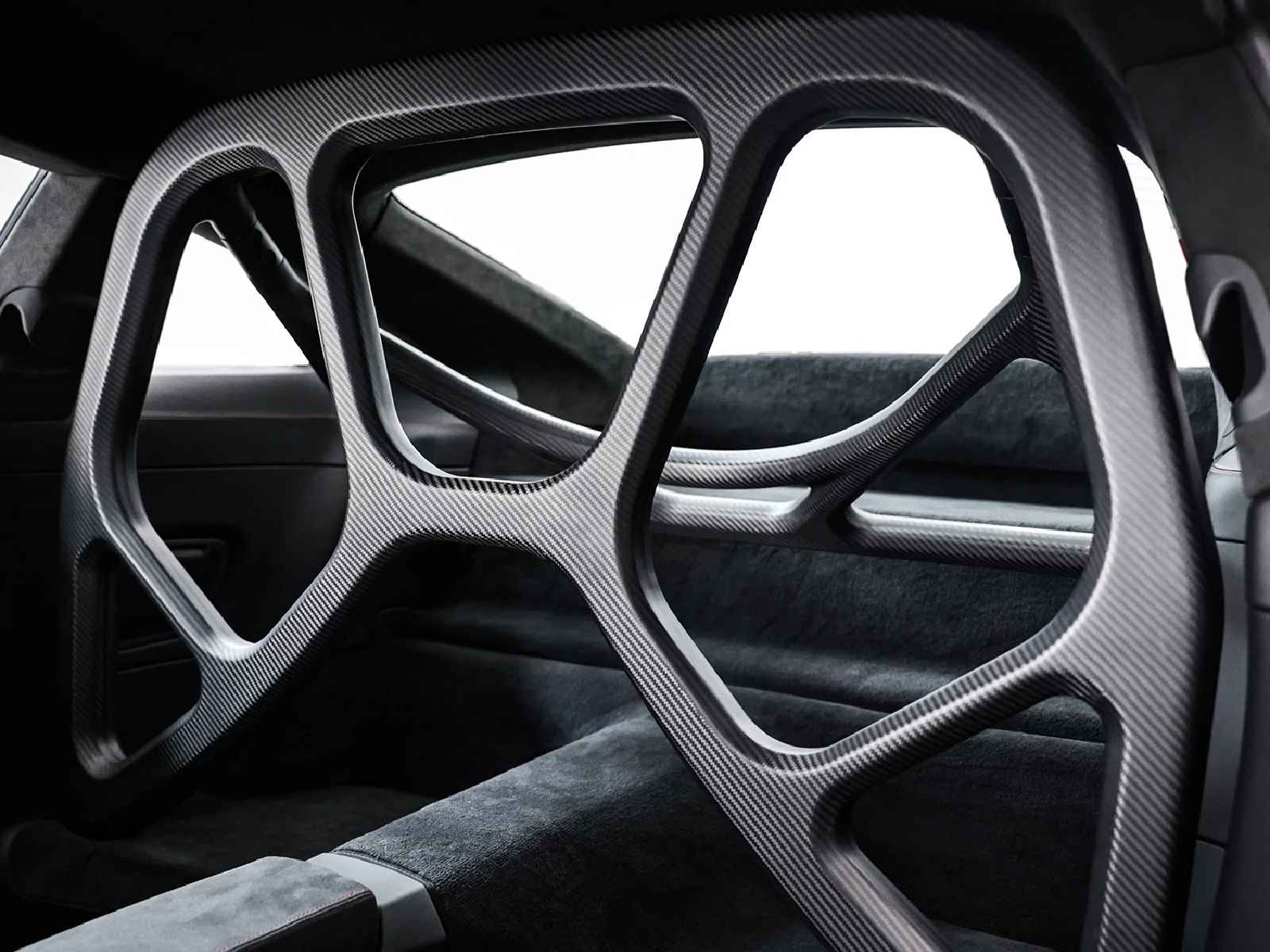 Porsche 991 & 992 Dry Carbon Fibre Roll Cage by Silver Rocket