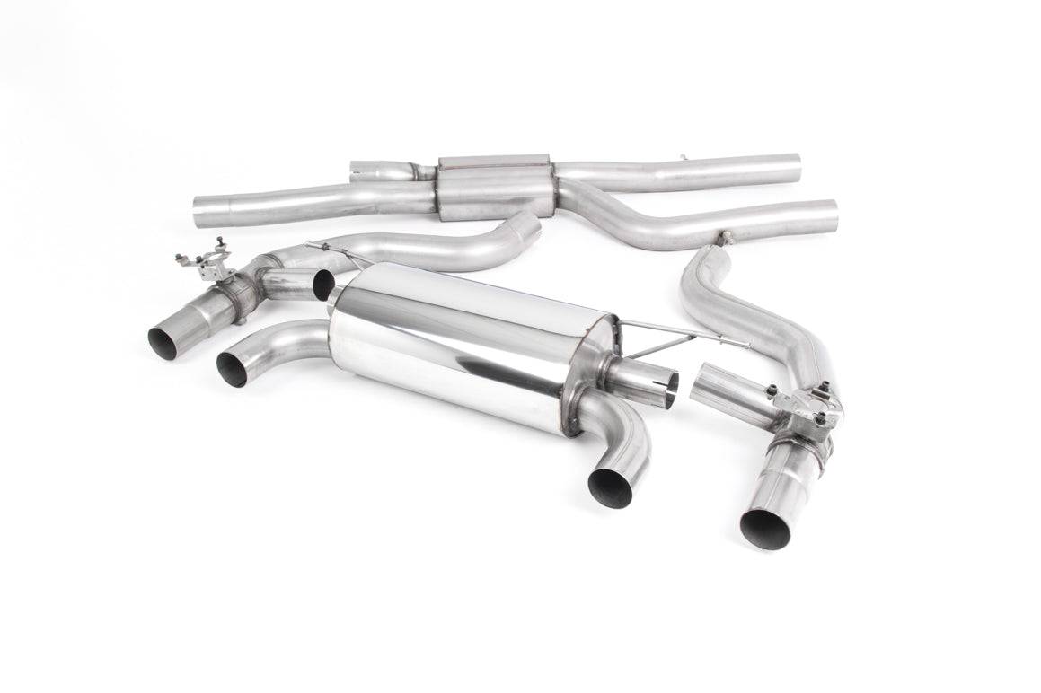BMW M2 Competition F87 Cat Back Exhaust System by Milltek (2018-2021), Exhaust System, Milltek Sport - AUTOID | Premium Automotive Accessories