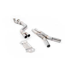 Milltek Sport BMW M3 M4 G8X Z-Pipe GPF/OPF Bypass — fits Milltek axle-back