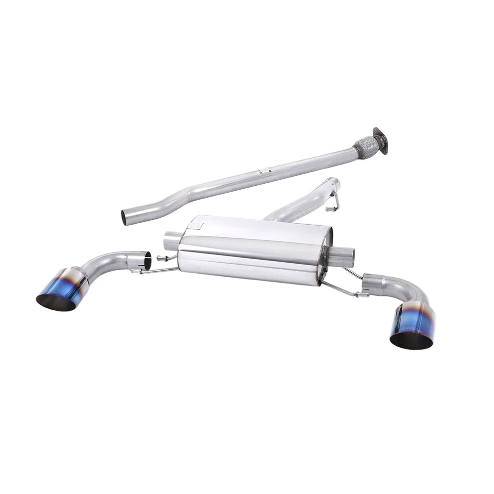 Milltek Sport Toyota GR86 Secondary Cat Back Exhaust by Milltek  Exhaust System  AUTOID®  