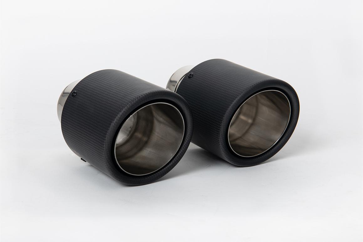 Toyota GR86 Milltek non-resonated cat-back exhaust with Carbon Fibre tips