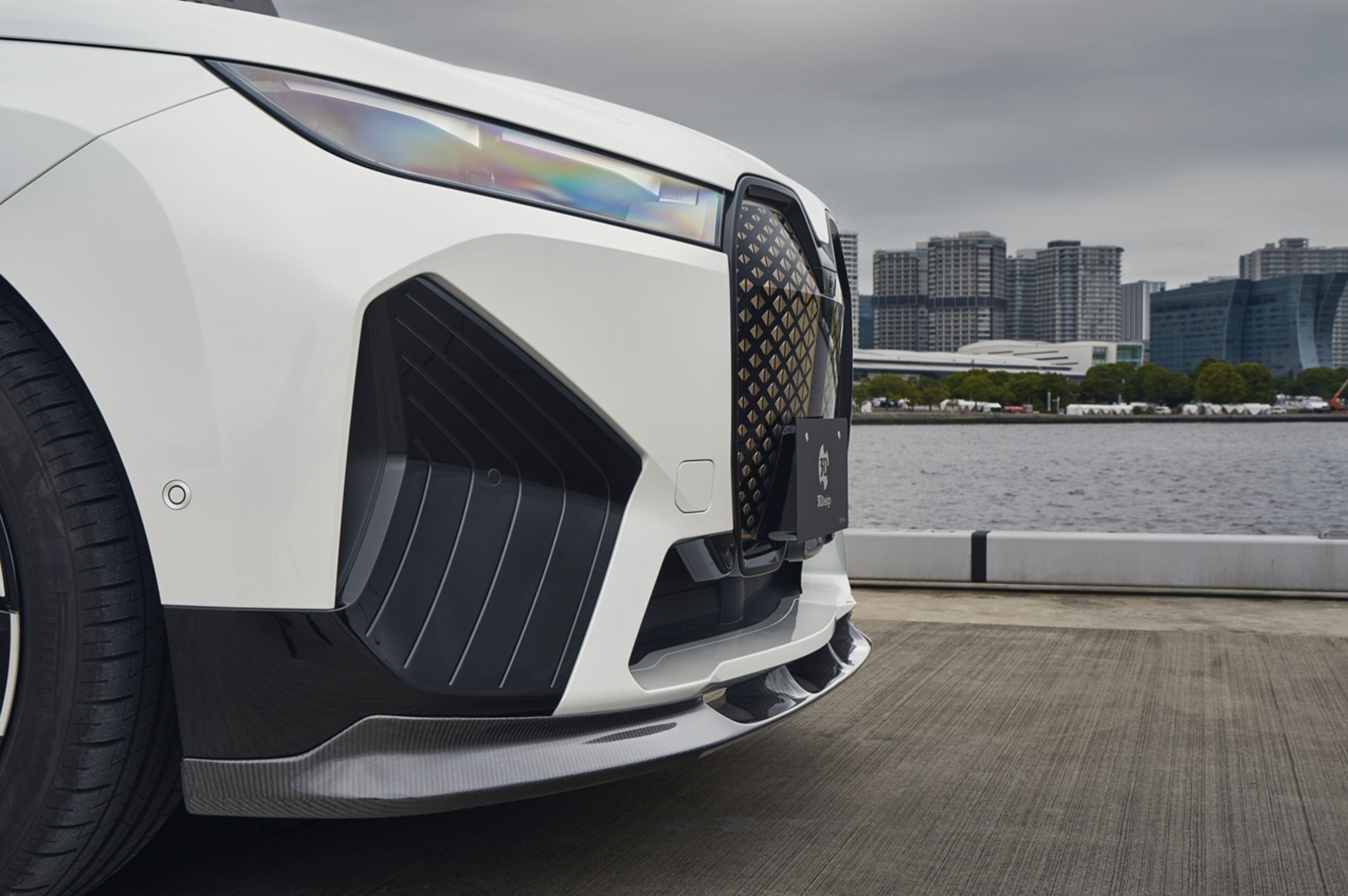 BMW i20 iX Carbon Fibre Front Splitter by 3D Design (2022+), Front Lips & Splitters, 3DDesign - AUTOID | Premium Automotive Accessories