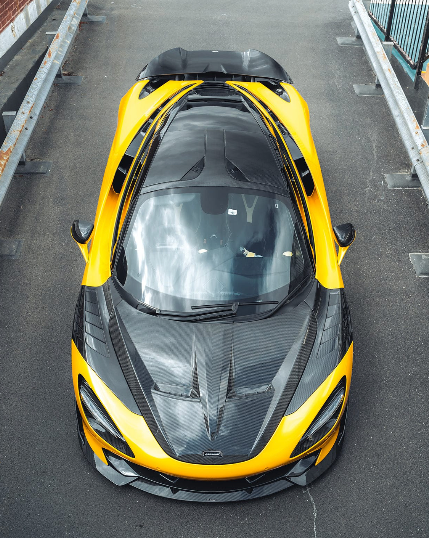 McLaren 720s Carbon Fibre Front Bonnet, Front Hood, CT Design - AUTOID | Premium Automotive Accessories