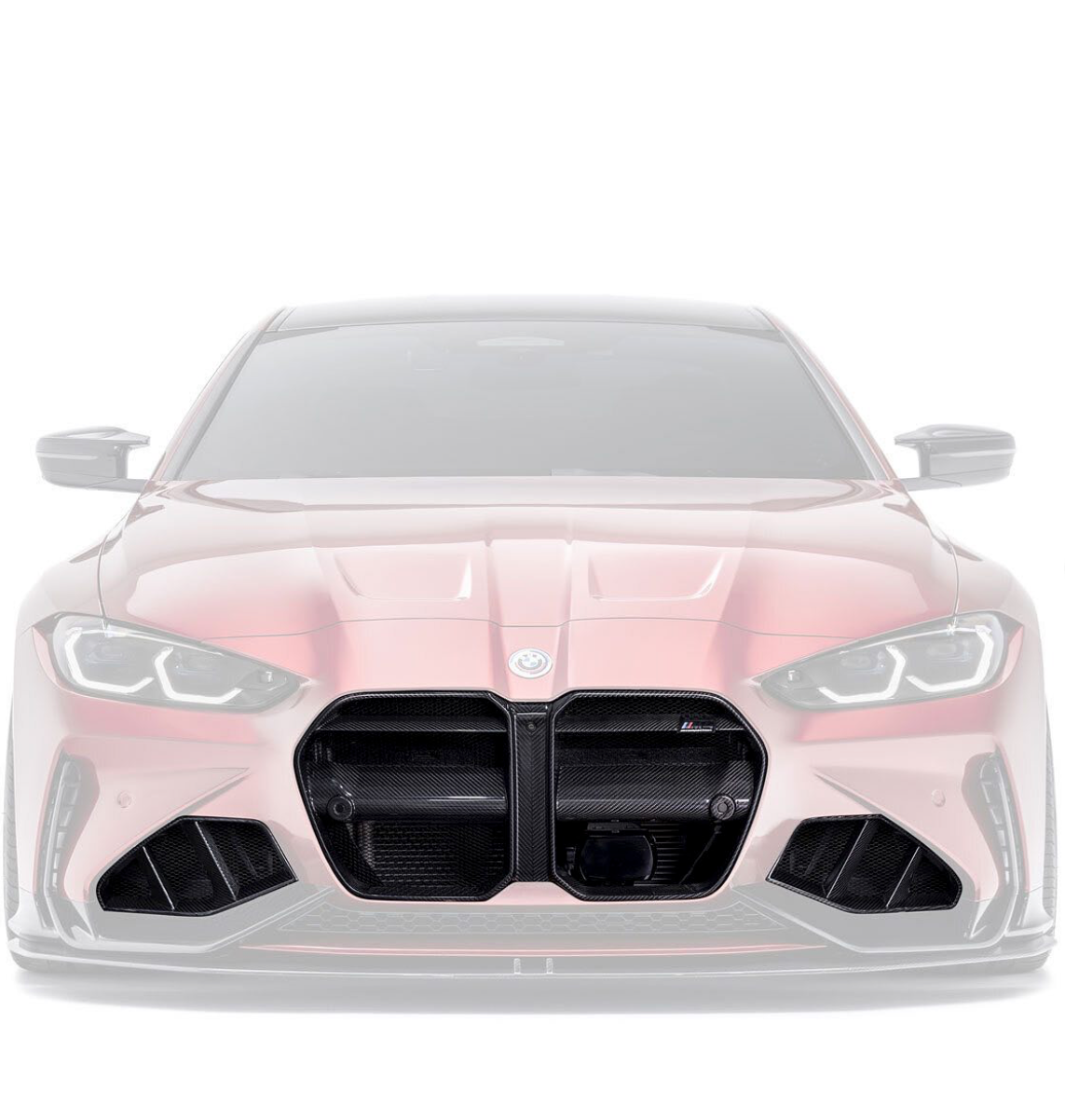BMW M3 G80 G81 & M4 G82 G83 Pre-Preg Carbon Fibre Front Grille & Front Ducts Set by Adro (2021+), Front Grille, Adro - AUTOID | Premium Automotive Accessories