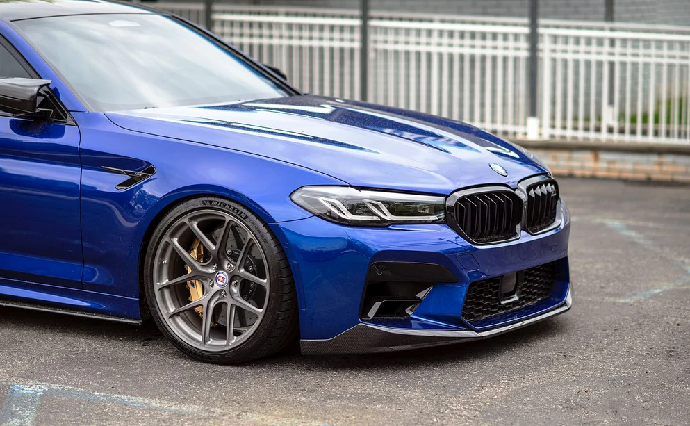 BMW M5 F90 LCI Carbon Fibre Performance Front Splitter (2020+), Front Lips & Splitters, Essentials - AUTOID | Premium Automotive Accessories