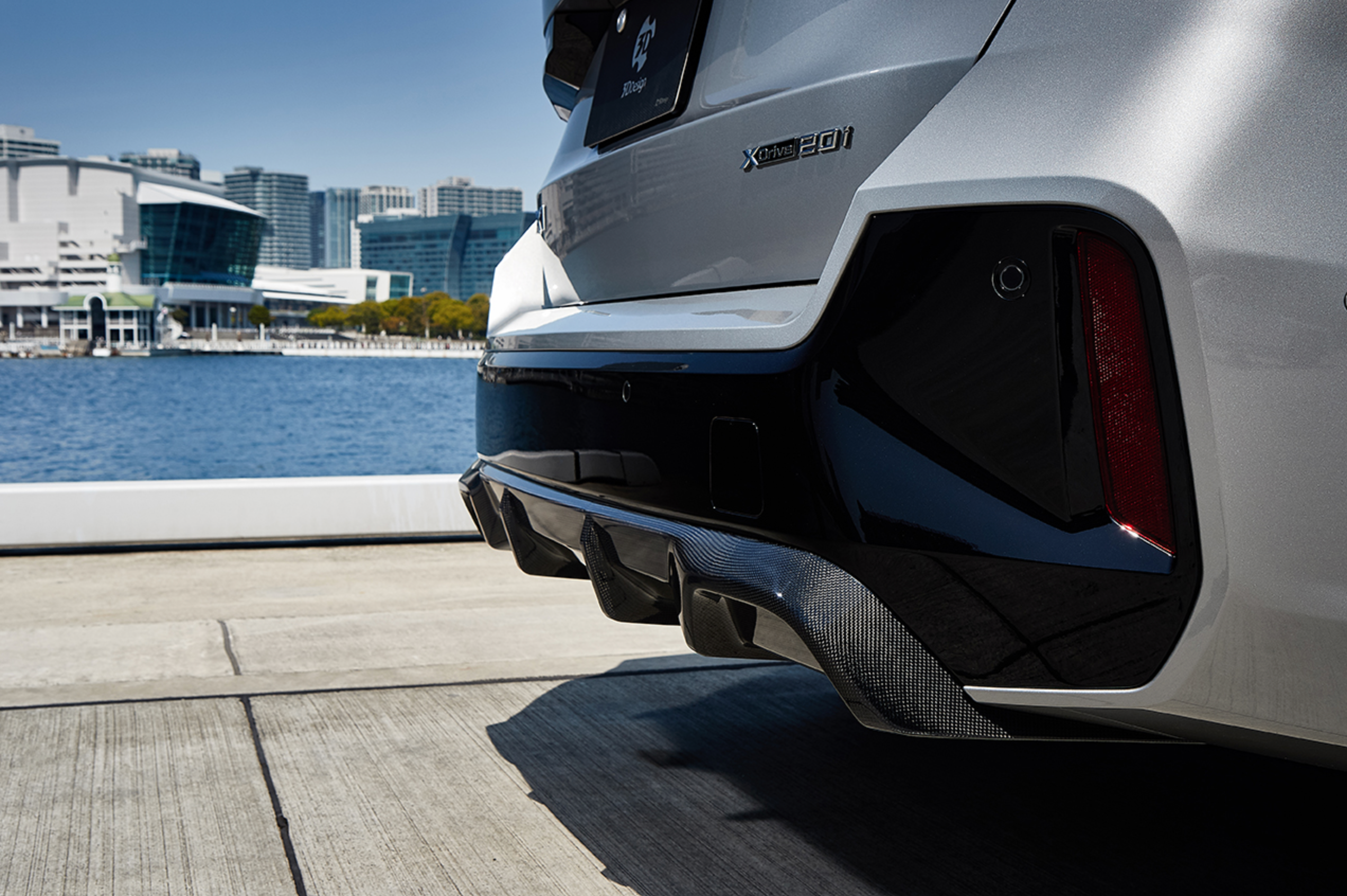 BMW X1 U11 Carbon Fibre Rear Diffuser by 3D Design (2023+), Rear Diffusers, 3DDesign - AUTOID | Premium Automotive Accessories