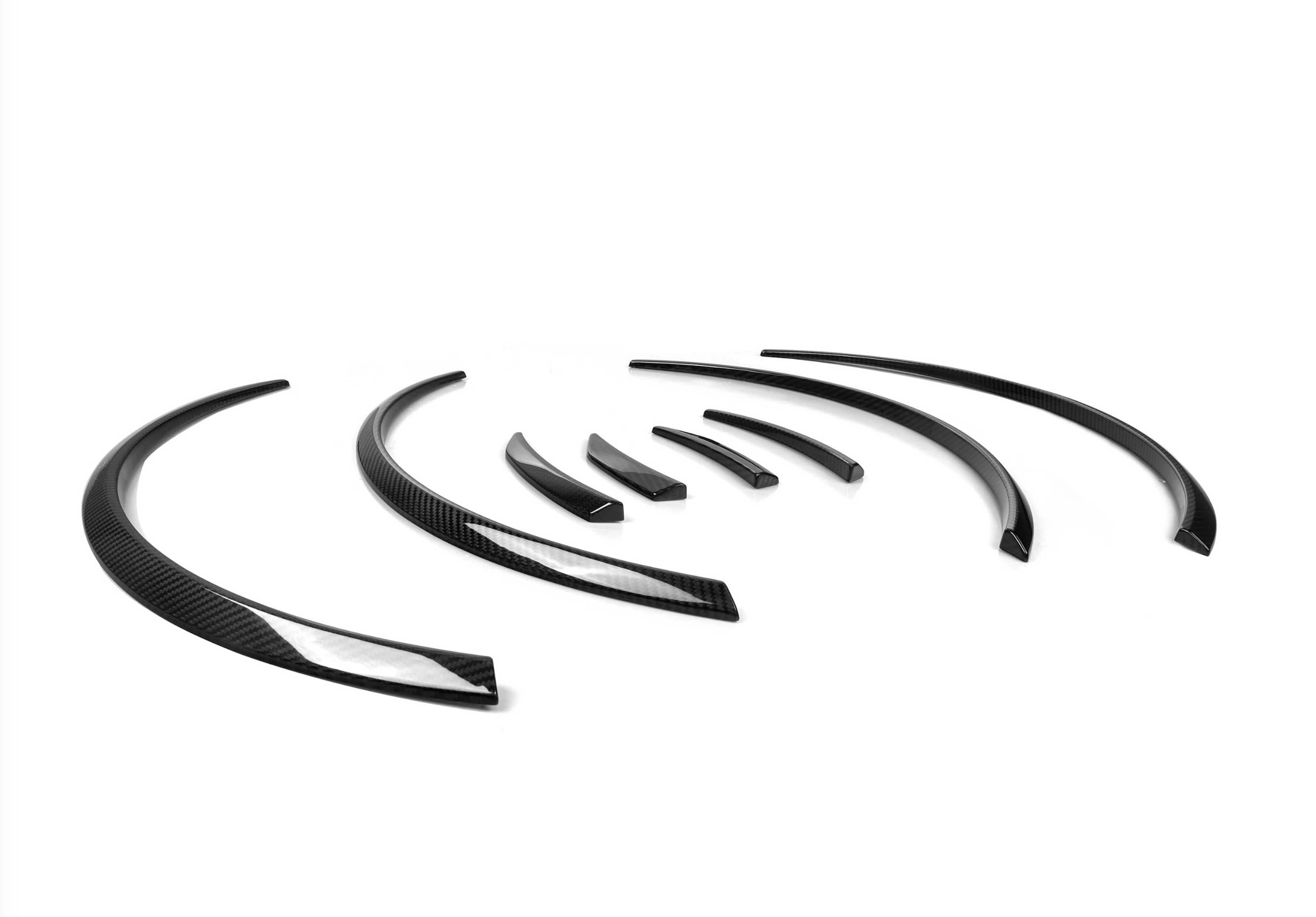 TRE BMW M3 Saloon G80 & Touring G81 Pre-Preg Carbon Fibre Wheel Arch Extension Trims by TRE (2020+)  Wide Body Kit  AUTOID  