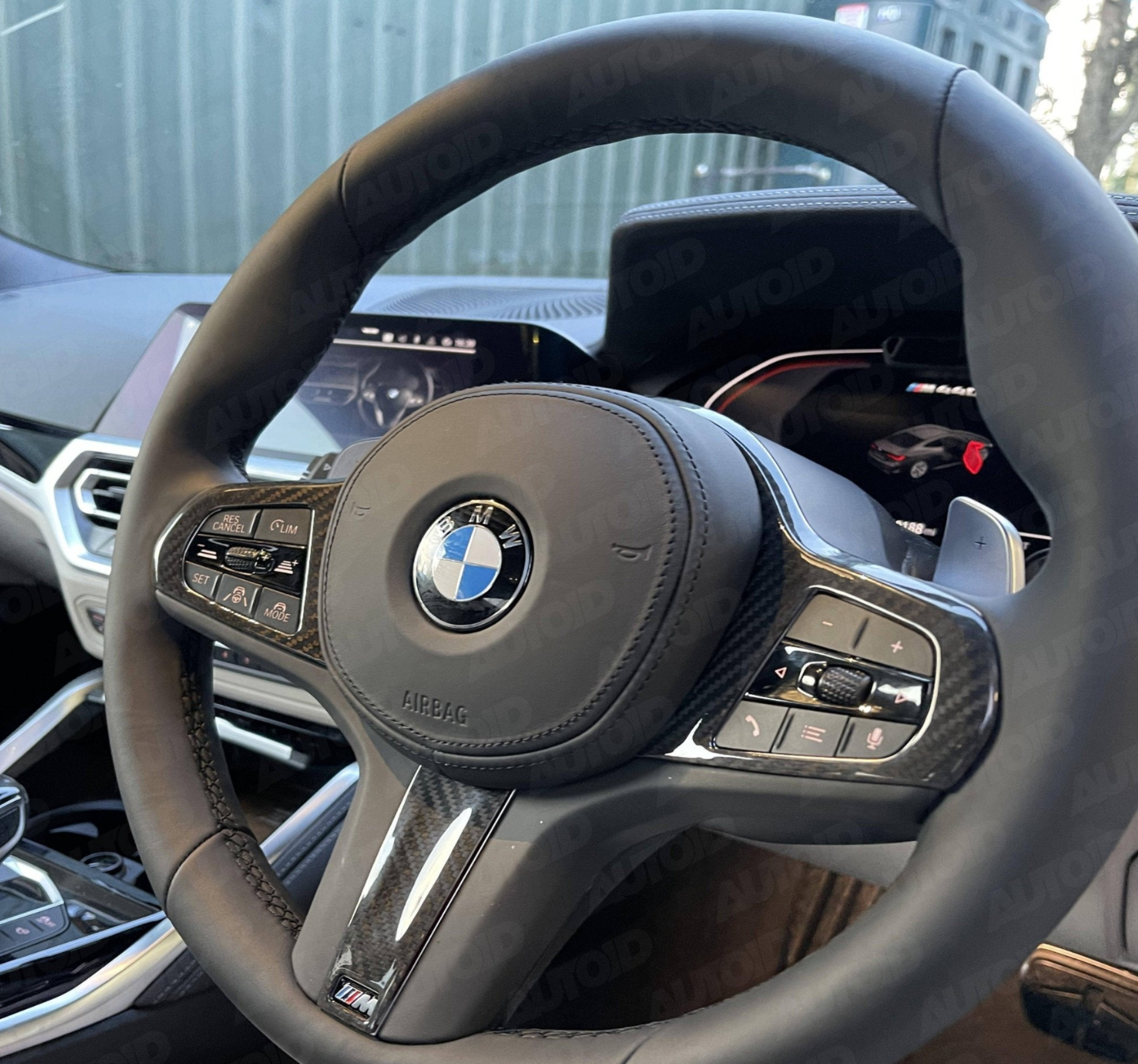 TRE Pre-Preg Carbon Fibre Steering Wheel Trim for BMW M Sport (2018-2024, F40 F44 G20 G21 G42 G30)