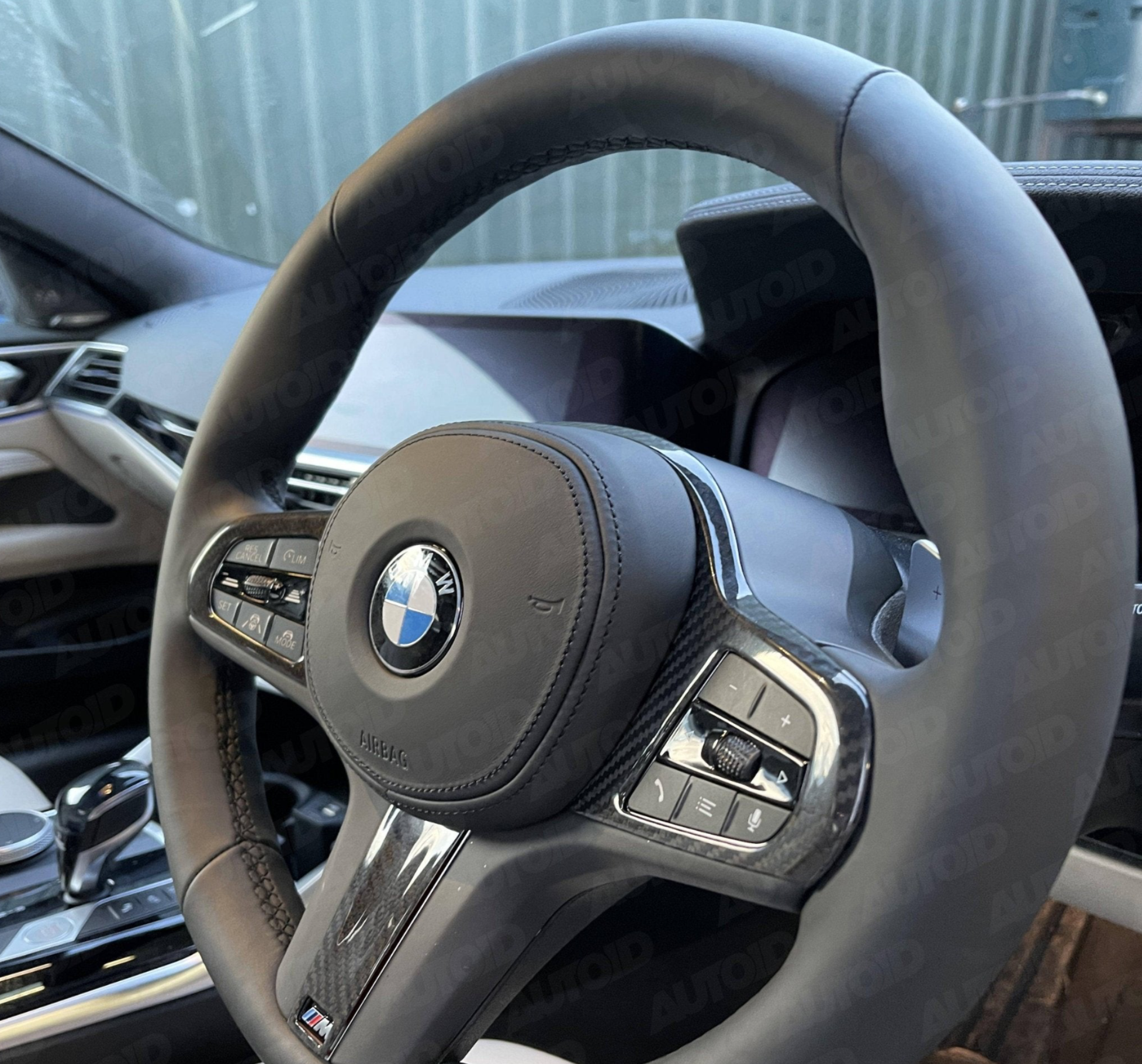 TRE Pre-Preg Carbon Fibre Steering Wheel Trim for BMW M Sport (2018-2024, F40 F44 G20 G21 G42 G30)