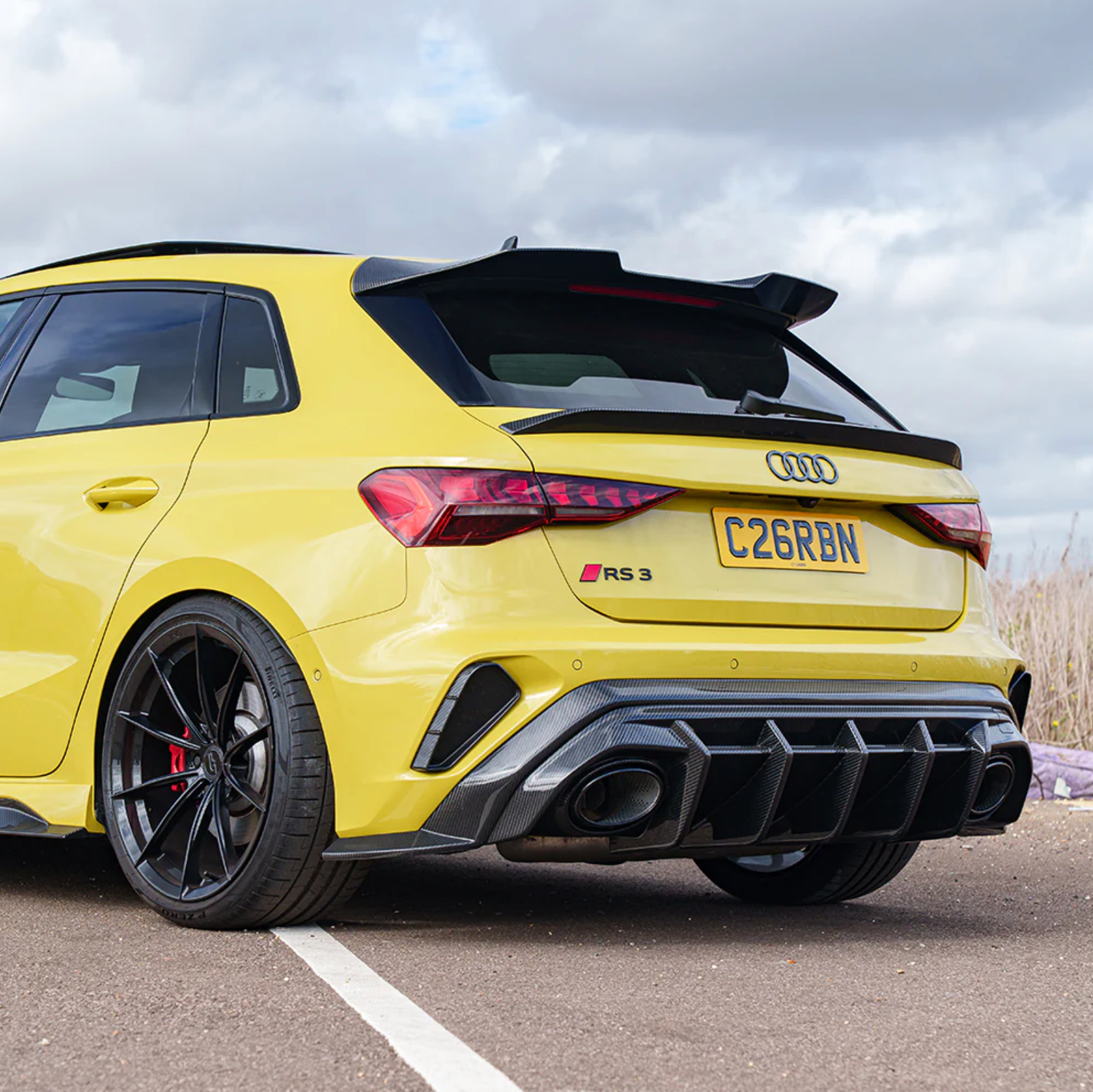 Audi RS3 8Y LCI Sportback Komplettes Karosserie-Kit aus Kohlefaser (2025+)