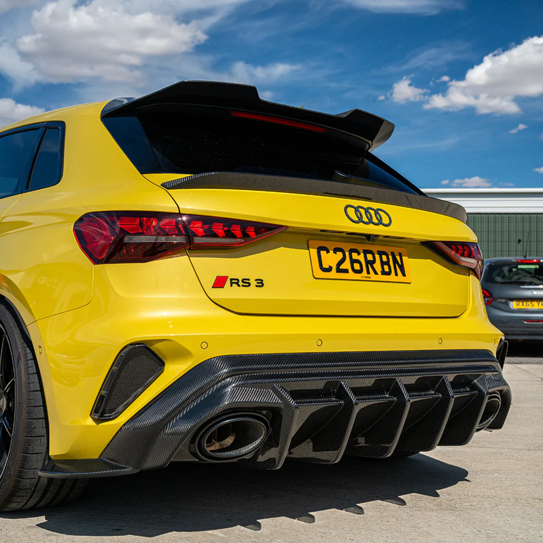 Audi RS3 8Y LCI Sportback Komplettes Karosserie-Kit aus Kohlefaser (2025+)