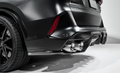 3DDesign BMW X5M LCI F95 Carbon Fibre Rear Lower Diffuser Pieces by 3DDesign (2023+)  Rear Diffusers  AUTOID®  