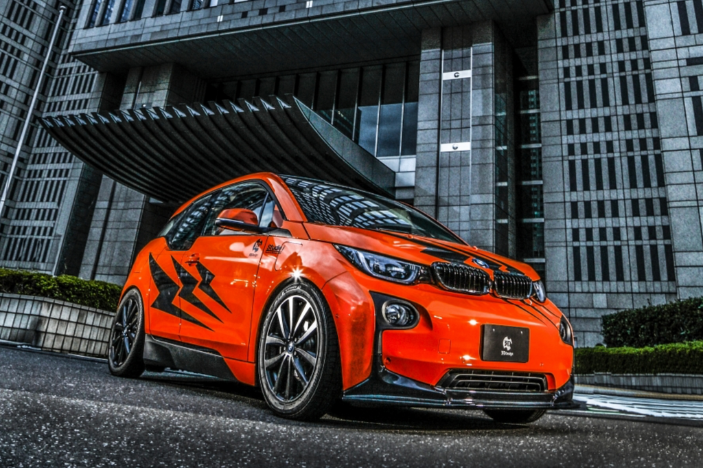BMW i3 I01 Urethane Front Lip Spoiler by 3D Design (2013-2022)